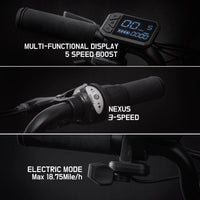 IGOGOMI ALPS E-Bike 3 folding 3-Speed  (Silver)