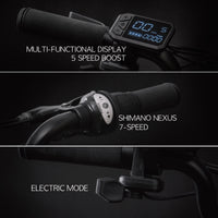 IGOGOMI ALPS  E-Bike 3 folding 3-Speed  (ice blue)