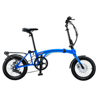 IGOGOMI ALPS 3 folding 7-Speed Electric Bicycles (Blue)