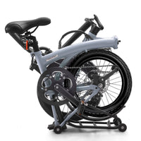 IGOGOMI ALPS E-Bike 3 folding 3-Speed (Silver)