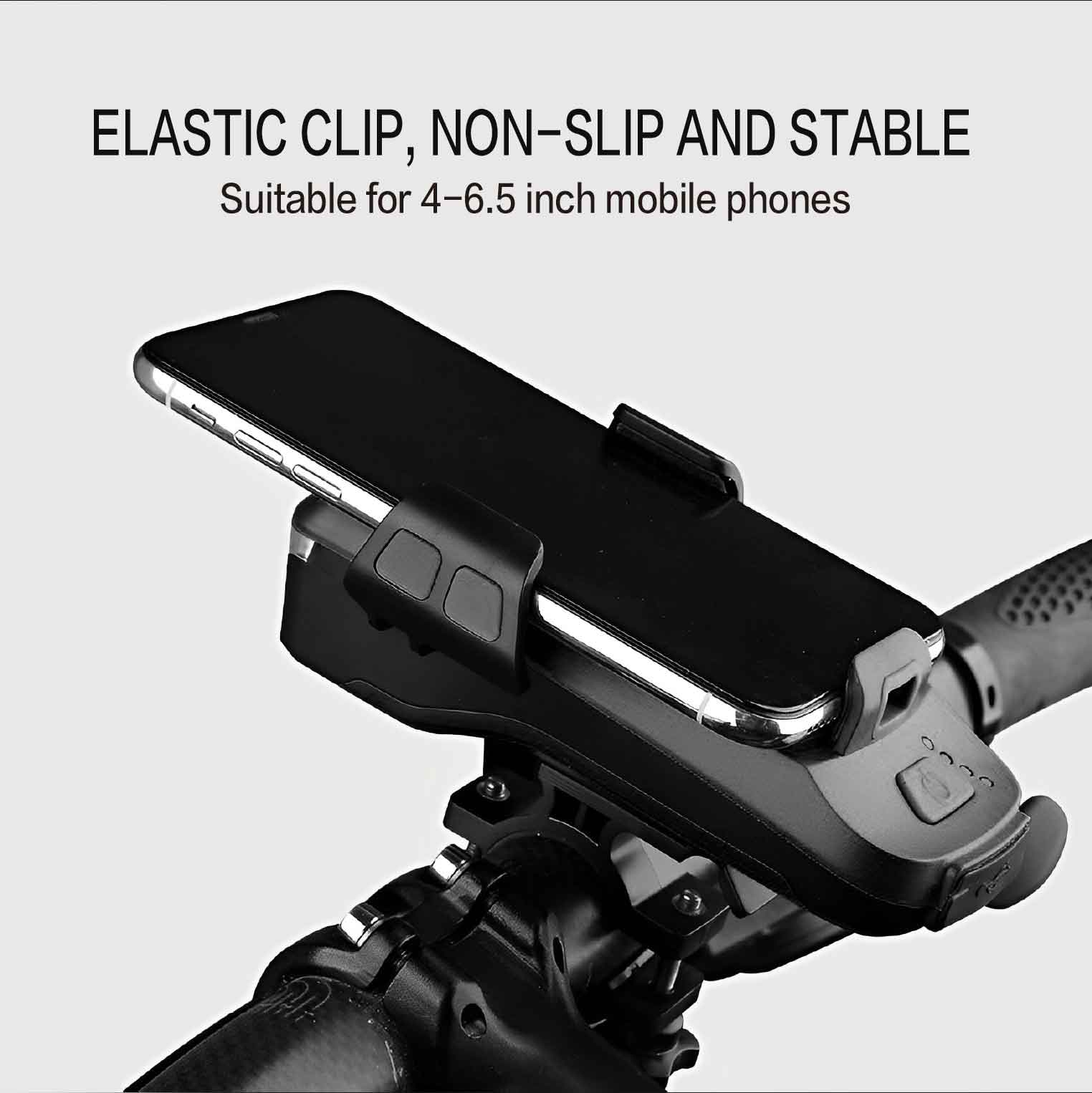 IGOGOMI  Solar Car Light Phone Holder