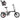 IGOGOMI Alps 3 folding 5-Speed Electric Bicycles( black) open box