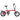 IGOGOMI ALPS 3 folding 3-Speed  Electric Bicycles (Red)