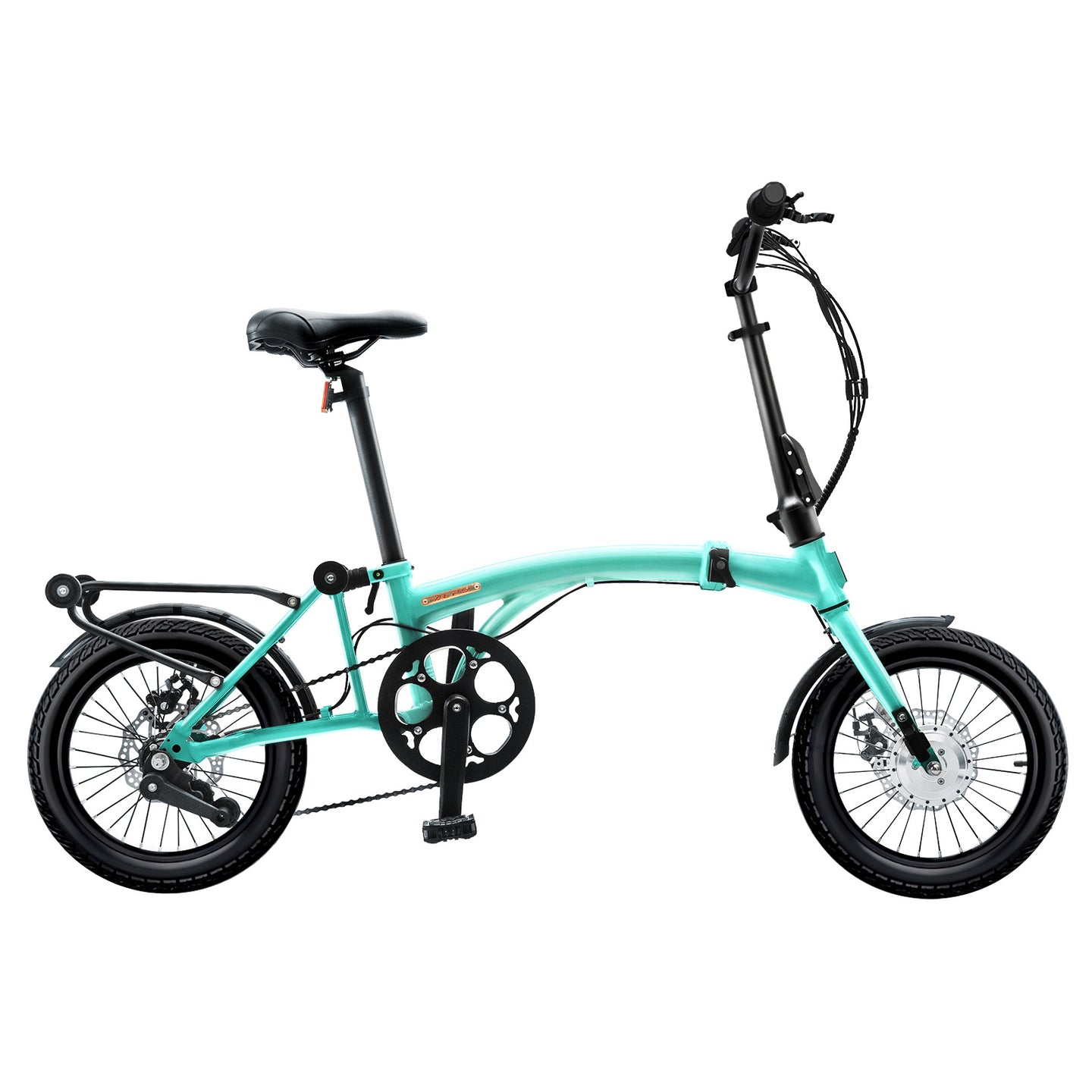 IGOGOMI ALPS 3 folding 7-Speed Electric Bicycles (ice blue)