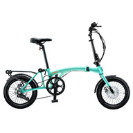 IGOGOMI ALPS 3 folding 7-Speed Electric Bicycles (ice blue)