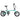 IGOGOMI ALPS 3 folding 7-Speed Electric Bicycles (ice blue)