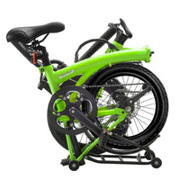 IGOGOMI ALPS  3 folding 3-Speed Electric Bicycles (green)   open box