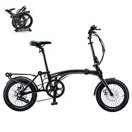 IGOGOMI Alps 3 folding 3-Speed Electric Bicycles( black) Refurbished