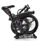 IGOGOMI Alps 3 folding 3-Speed Electric Bicycles( black) open box