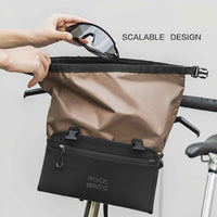 IGOGOMI  Waterproof front bag split folding bicycle bag