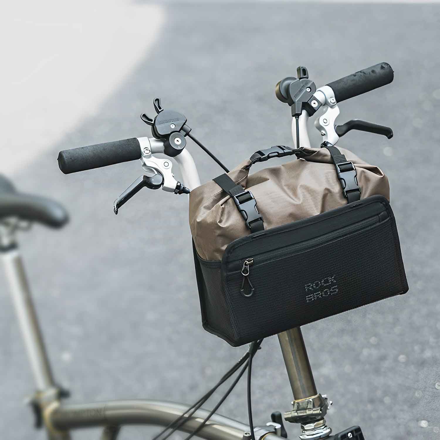 IGOGOMI  Waterproof front bag split folding bicycle bag