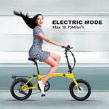 IGOGOMI Alps 3 folding 7-Speed Electric Bicycles (yellow)