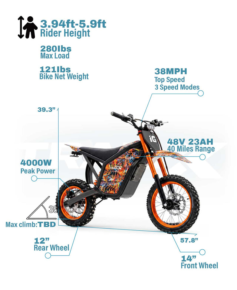 iGOGOMI TRAIL X Dimensions and Specs