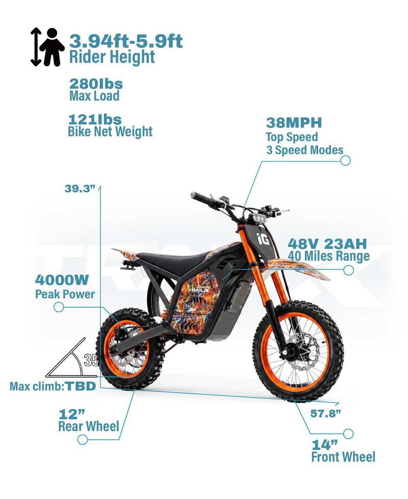 iGOGOMI TRAIL X Dimensions and Specs