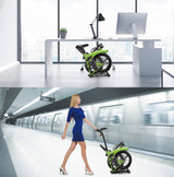 IGOGOMI ALPS  3 folding 3-Speed Electric Bicycles (green)   open box
