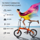 IGOGOMI Eole S  33lbs  36V / 6.84Ah  9speed  Carbon Fiber folding  E-Bike  Personalized custom models